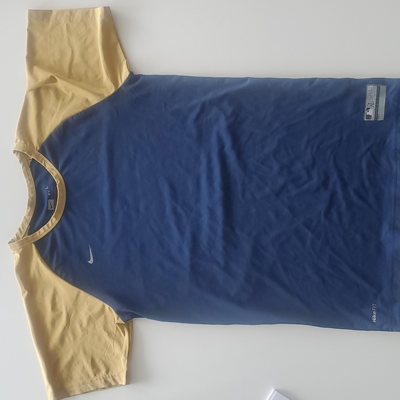 Nike Fit T-shirt/Milwaukee Brewers Jersey - Picture 1 of 4